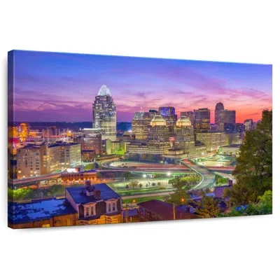Ebern Designs Nicci City Of Cincinnati In Blue