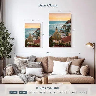 Ebern Designs Nicci Coastal Amalfi View In Brown