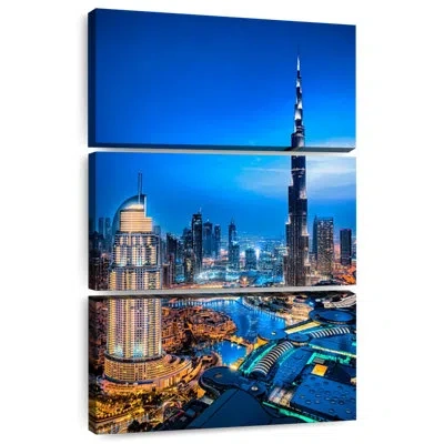 Ebern Designs Nicci Downtown Dubai Lights In Blue