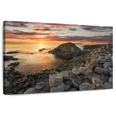 Ebern Designs Nicci Giant's Causeway Rocks