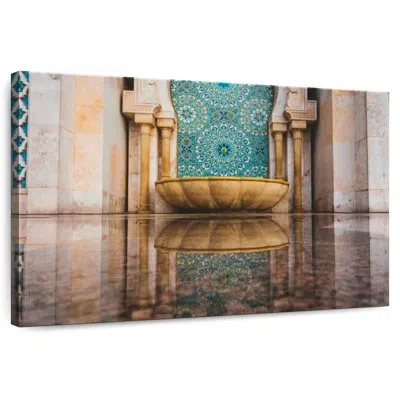 Ebern Designs Nicci Grand Casablanca Fountain In Beige