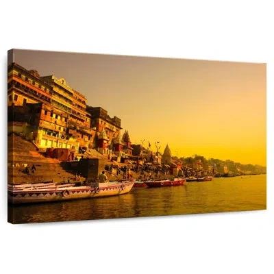 Ebern Designs Nicci River Ganges At Sunset