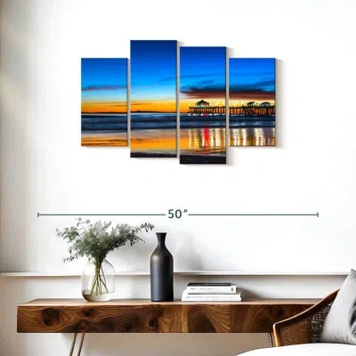 Ebern Designs Nicci Scenic Huntington Beach Sunset