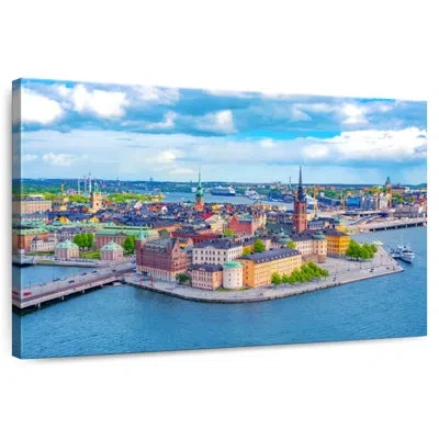 Ebern Designs Nicci Stockholm Skyline