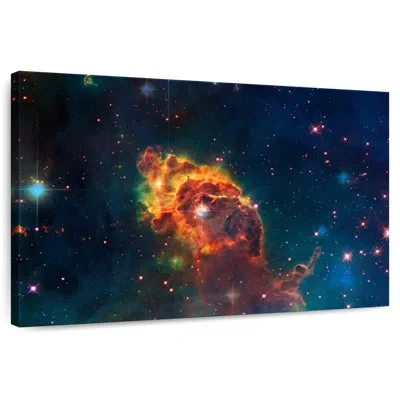 Ebern Designs Oberle Carina Nebula In Teal