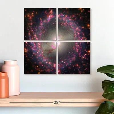 Ebern Designs Oberle James Webb's Multiwavelength View Of Ngc 3351