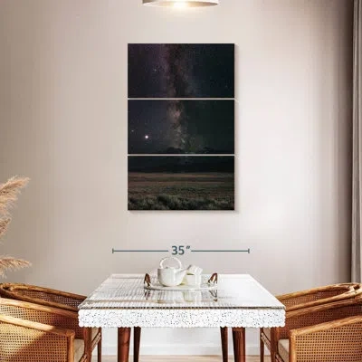 Ebern Designs Oberle Milky Way In Sawtooth Mountains