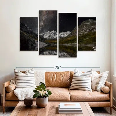 Ebern Designs Oberle Milky Way Over Maroon Bells Photography