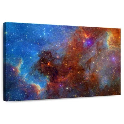 Ebern Designs Oberle North America Nebula In Blue