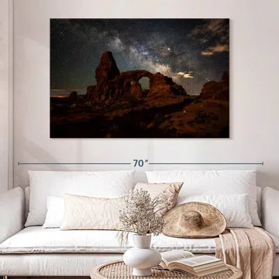 Ebern Designs Oberle Turret Arch Milky Way