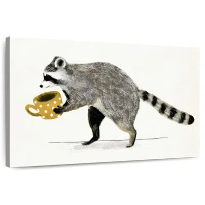 Ebern Designs Rascally Raccoon Iii In Black
