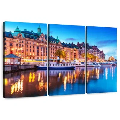 Ebern Designs Rorry Evening In Stockholm In Beige