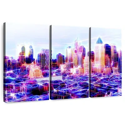 Ebern Designs Rorry Manhattan Shine - Midtown Electric In Orange