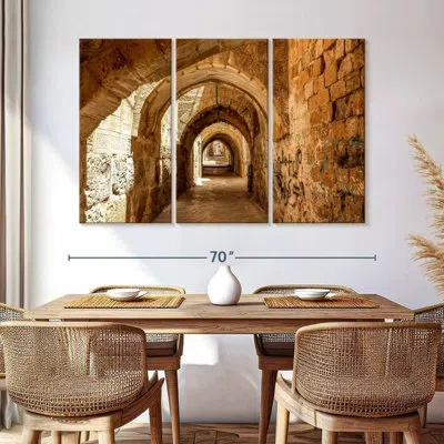 Ebern Designs Rorry Stone Alley In Jerusalem In Brown