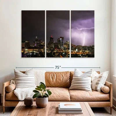 Ebern Designs Sebbie Lightning Over Denver