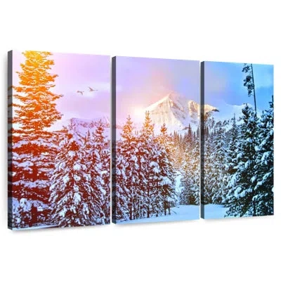 Ebern Designs Sebbie Lone Peak At Big Sky In Orange