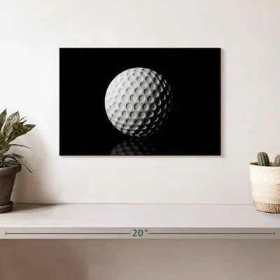 Ebern Designs Senne Golf Ball Reflection In Black