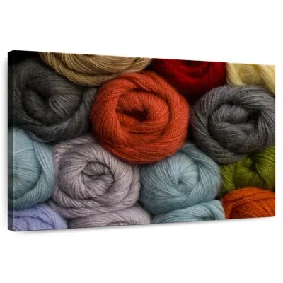 Ebern Designs Senne Knitting Yarns In Gray