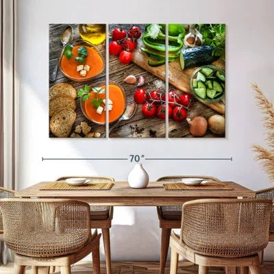 Ebern Designs Senne Spanish Gazpacho In Gray
