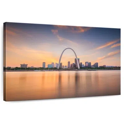Ebern Designs Senne St. Louis Sundown In Orange