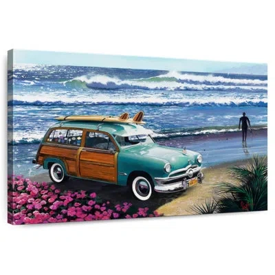 Ebern Designs Senne Surf City Painting