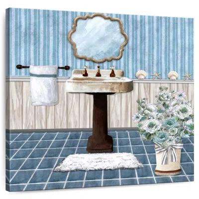 Ebern Designs Senne Teal Sink Revisit