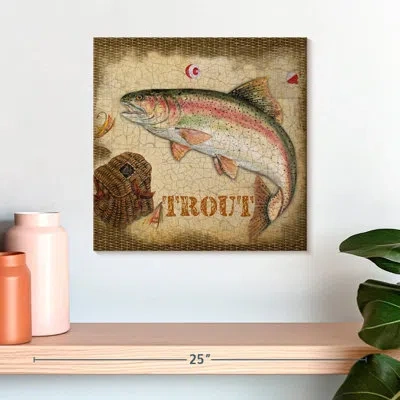 Ebern Designs Senne Trout Catch