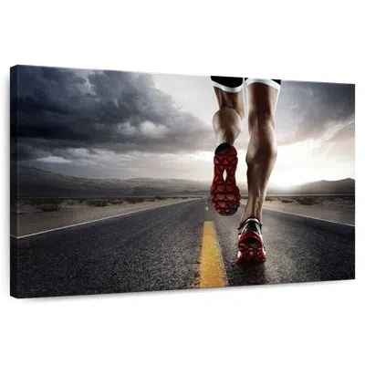 Ebern Designs Sireci Athlete Running In Gray
