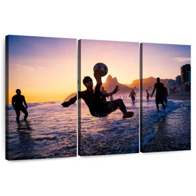 Ebern Designs Sireci Beach Football Sport