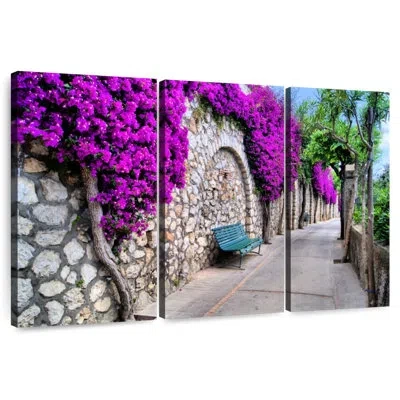 Ebern Designs Sireci Capri Park Flowers