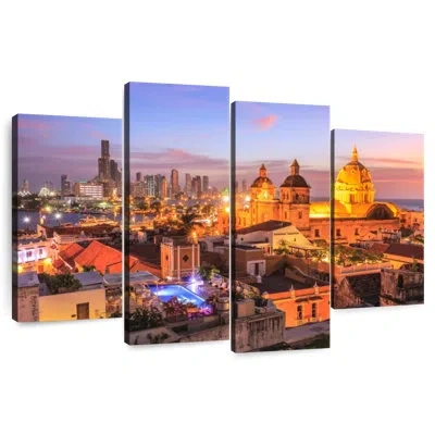 Ebern Designs Sireci Cartagena Twilight In Blue