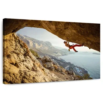 Ebern Designs Sireci Coastal Rock Climber In Beige