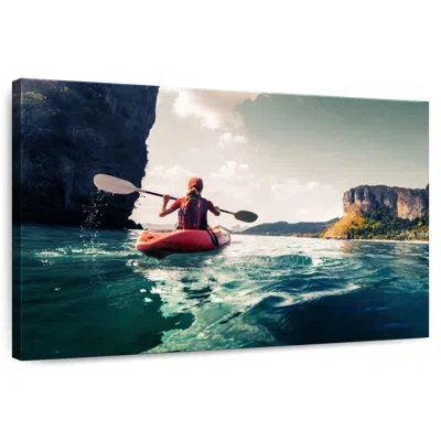 Ebern Designs Sireci Kayaking In Kauai In Gray
