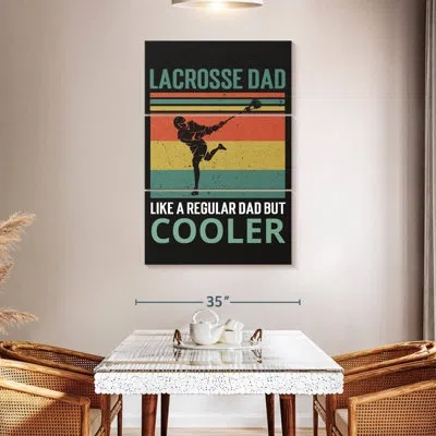 Ebern Designs Sireci Lacrosse Dad