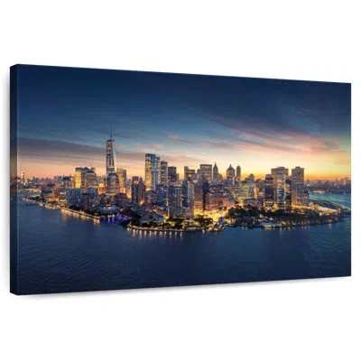 Ebern Designs Sireci Manhattan Harbor Sunset