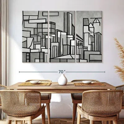 Ebern Designs Sireci Portland Cityscape