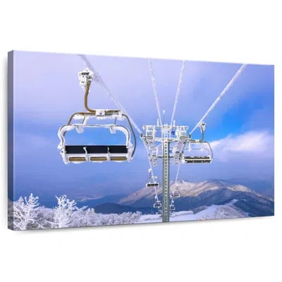 Ebern Designs Sireci Ski Chair Lift Korea In Black