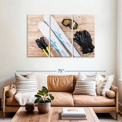 Ebern Designs Sireci Ski Essentials In Beige
