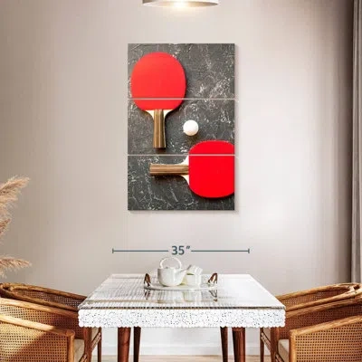 Ebern Designs Sireci Table Tennis Rackets Texture
