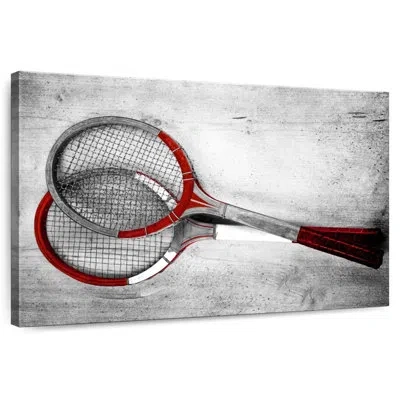 Ebern Designs Sireci Tennis Red Pop