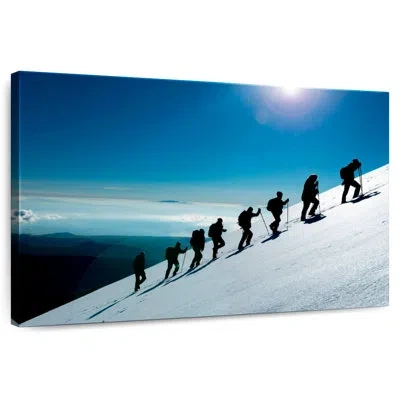 Ebern Designs Sireci Uphill Winter Hike In White