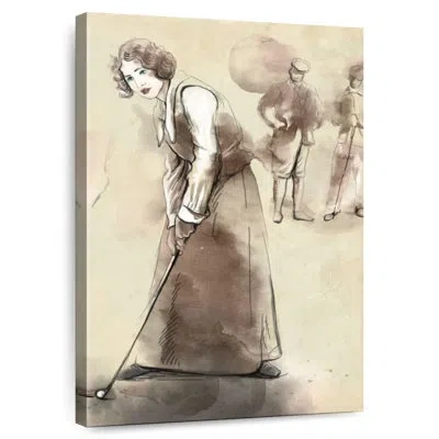 Ebern Designs Sireci Vintage Golf In Gray