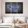 Ebern Designs T Rex Bones In Gray