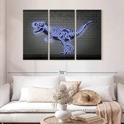 Ebern Designs T Rex Bones In Gray
