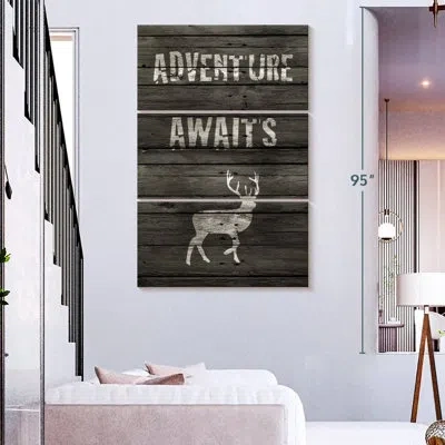 Ebern Designs Tergel Adventure In Gray