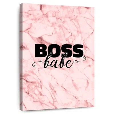 Ebern Designs Tergel Boss Babe Girl Power Quote