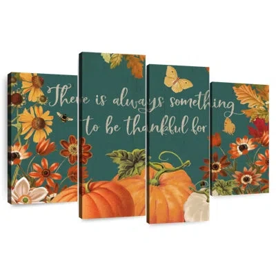 Ebern Designs Tergel Fall Garden Quote Vi Teal