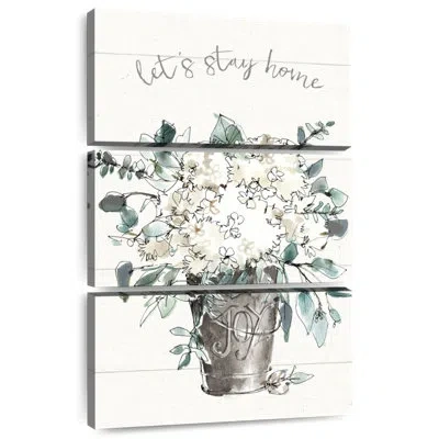 Ebern Designs Tergel Modern Farmhouse V In White