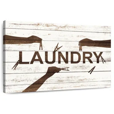 Ebern Designs Tergel Rustic Laundry Clothespins