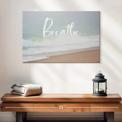 Ebern Designs Tergel Serene Sea Ii In Beige